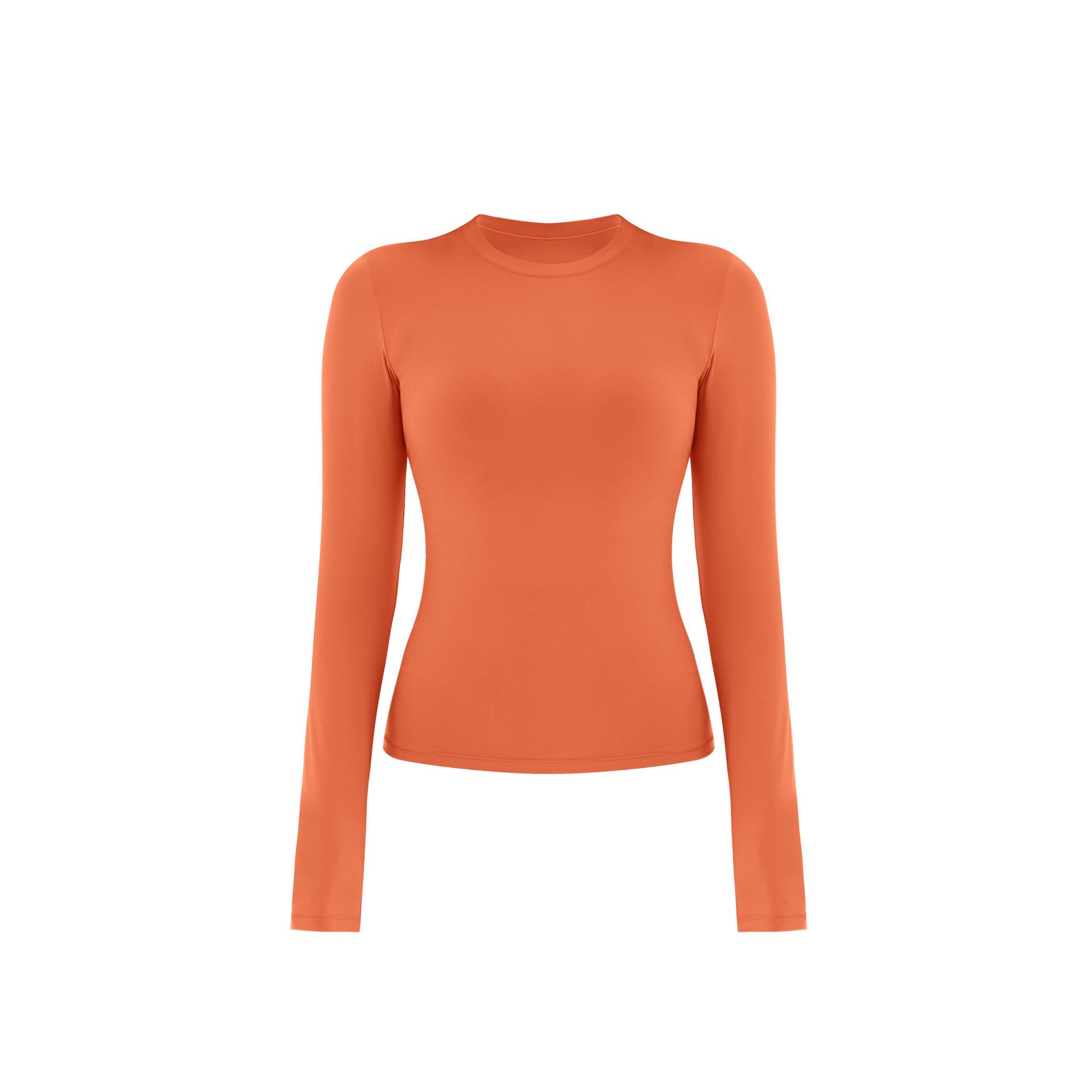Women s Spring/Summer 2026 Long Sleeve Fitness Top for Yoga, Running, and Pilates Small