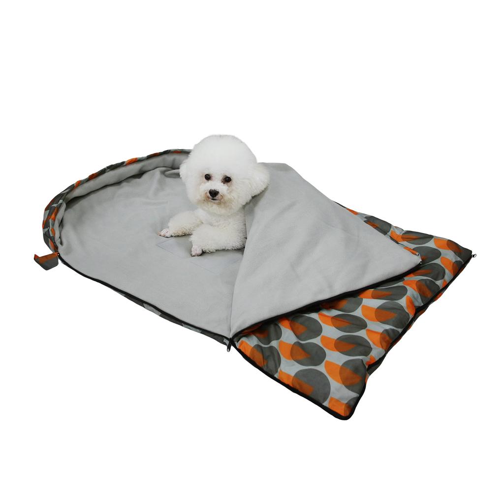 Outdoor Pet Dog Sleeping Bag   Temperature Heating Dog Bed Camping Pet Warm Sleeping Bag
