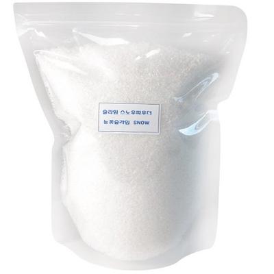 Zutaten für Schneepulver, Schneeflockenschleim, 200 g, 1 Stück, weiß, koreanisches Spielzeugzubehör
