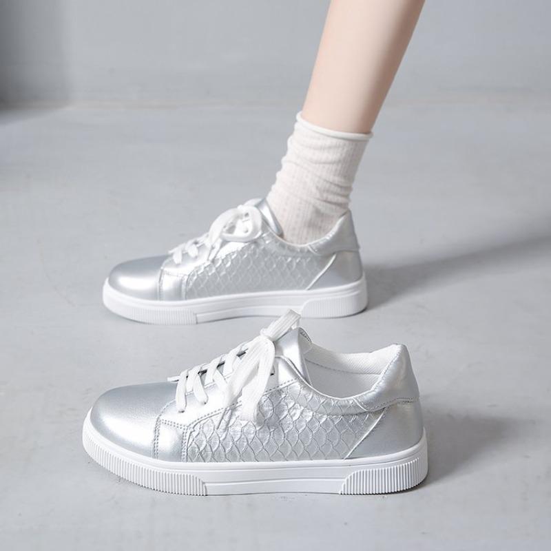 Trend fashion board shoes women's summer new versatile casual single shoes student lace-up sports shoes