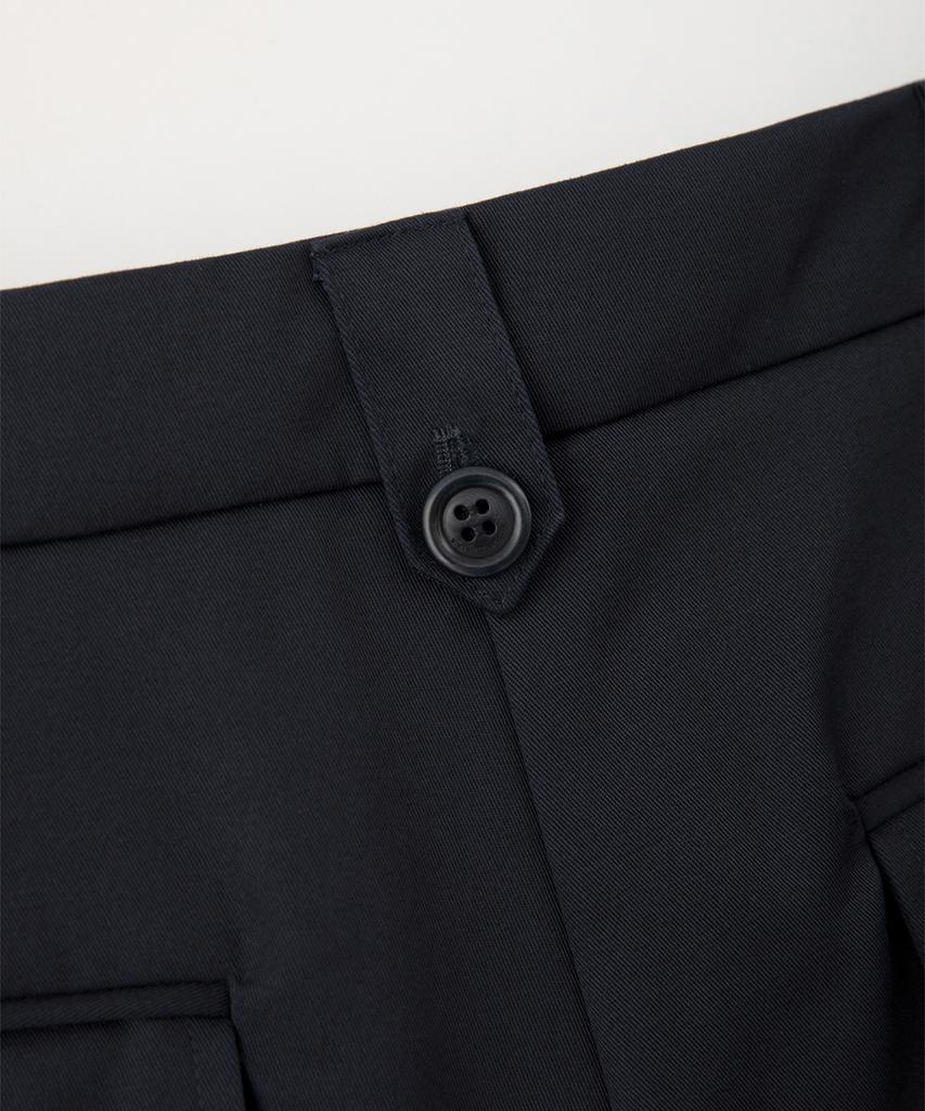 Sseomweeobeoteo Dave Cotton Short Pants - Navy