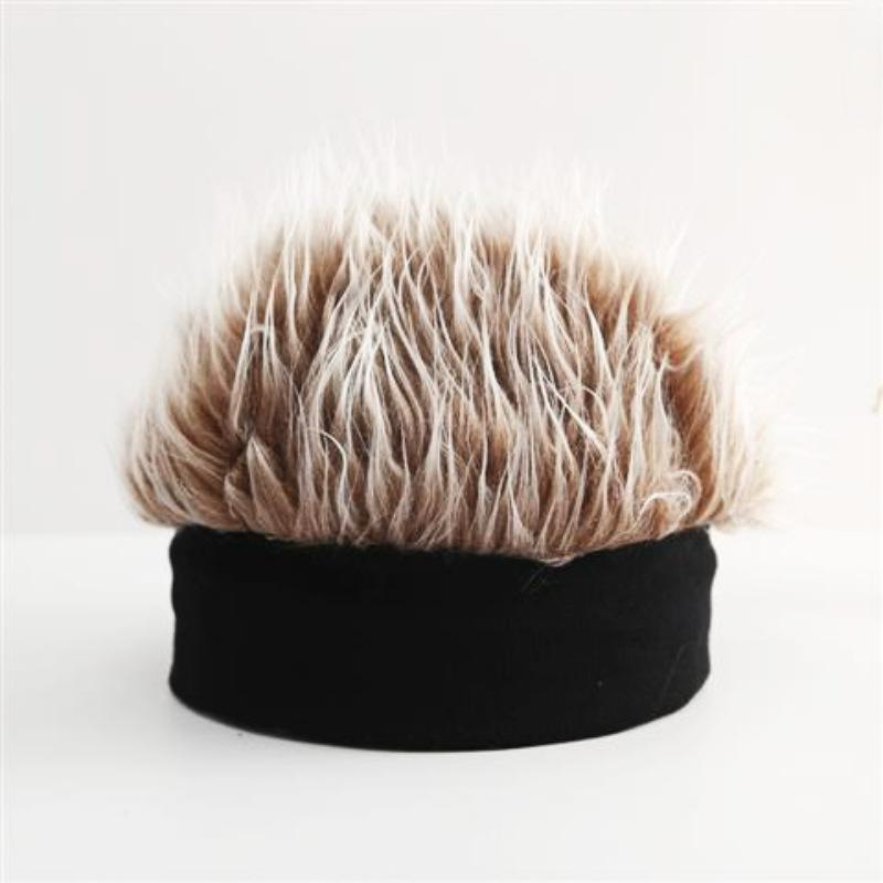 

2025 New Fashion Men Women Baseball Cap With Spiked Hairs Wig Hat Spiked Wigs Casual Unisex Retro Sunshade Adjustable Sun Visor