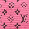 Excellent LOUIS VUITTON Scarf Escalp Logo Mania Shine Virgin wool Women M76070 Used