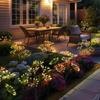 1PC 6-Head Solar LED Firework Lawn Lamp,Outdoor 2 Modes Waterproof Landscape Lightting For Yard,Walkway,Garden,Pathway,Party