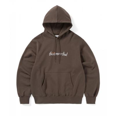 Thisisneverthat Dunk Hoop Hoodie Brown