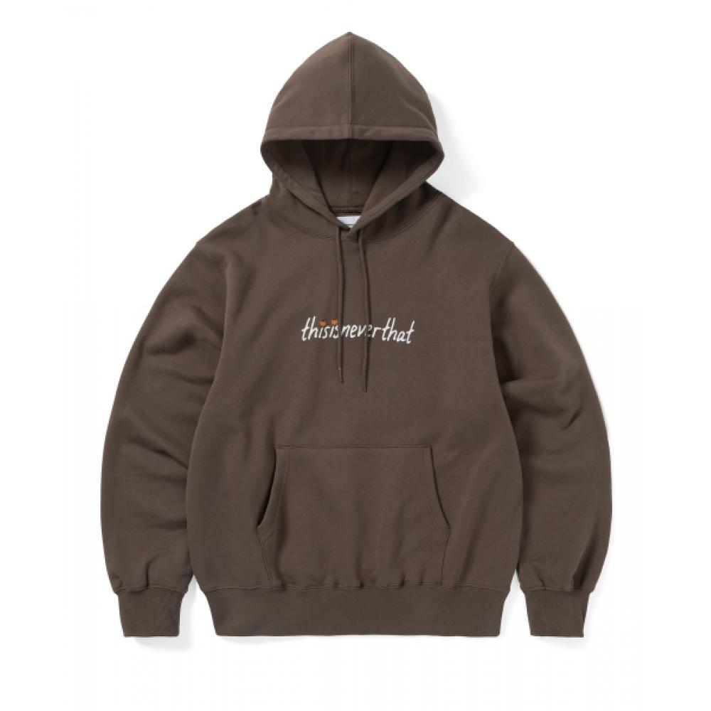 Thisisneverthat Dunk Hoop Hoodie Brown S