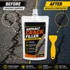 Asphalt Rissfüller Straßen- und Gehwegreparatur Starke Haftung Wasserdichte Barriere Flexible Reparatur Schnelle Anwendung 200g