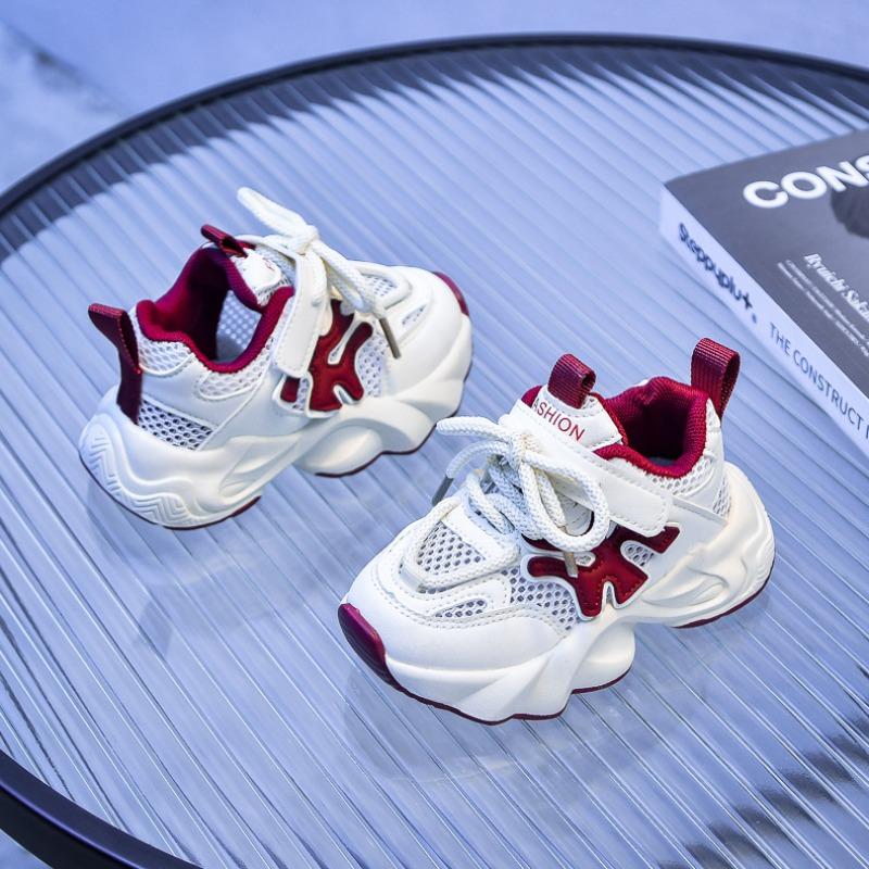 Boys' Mesh Sports Shoes | Breathable Children's Sneakers, Girls' Single-Layer Mesh Casual Shoes Trendy Sneakers
