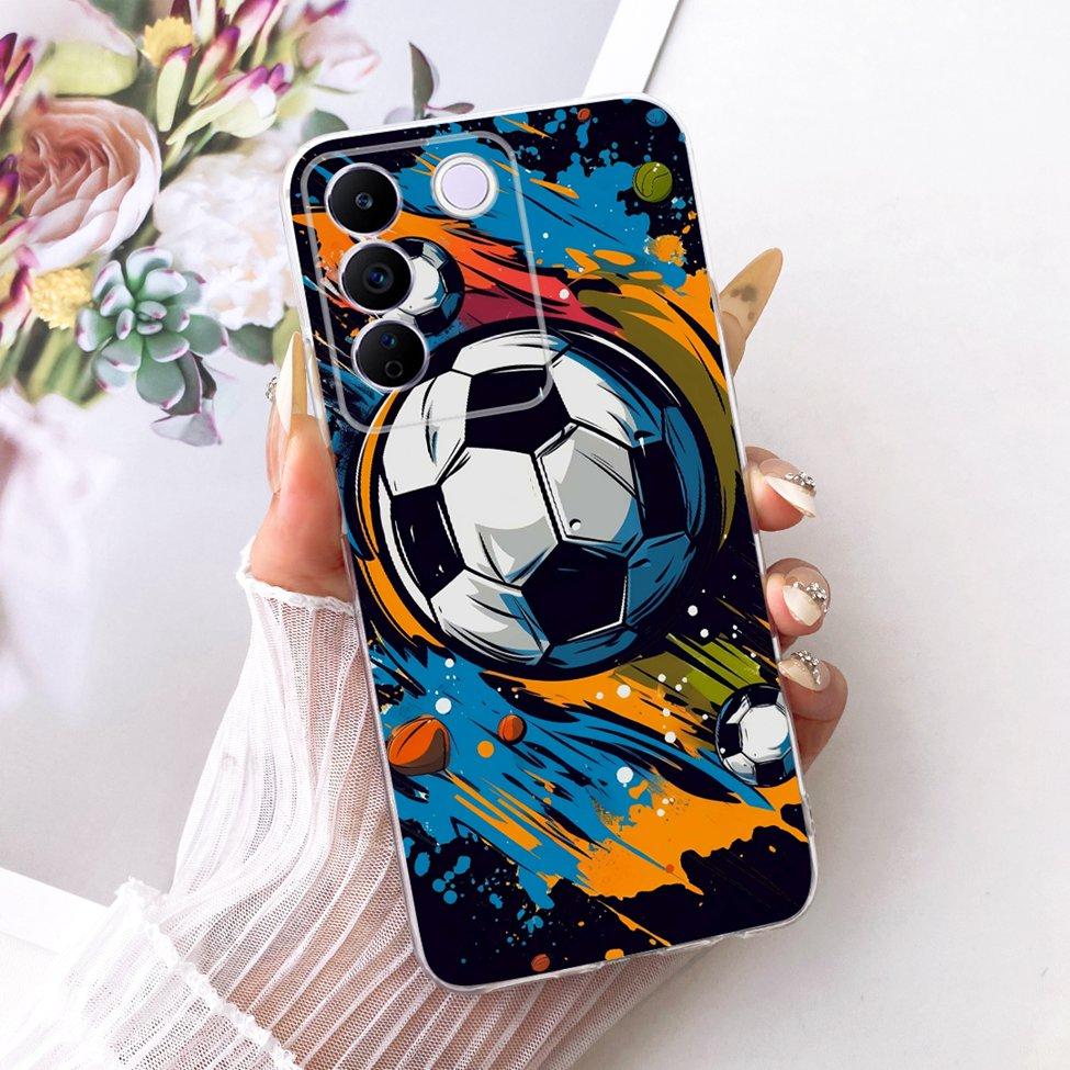 Transparent Cover For Vivo S16e 5G Case V2239A Cute Cat Fashion Butterfly Funny Painted Casing For VivoS16e 5G