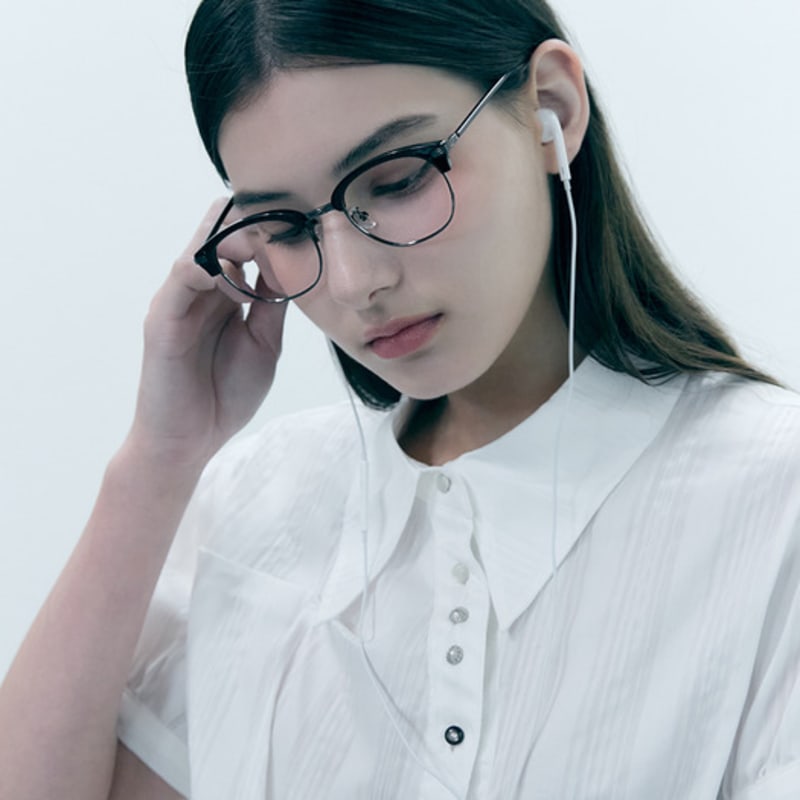 Oart Alcott Glasses [BLACK]