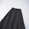 2026 Autumn/Winter Women's High-Waisted A-Line Woolen Skirt - Versatile, Long, Thick, and Slimming
