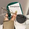 Retro Photochromic Cat Eye Anti Blue Light Glasses Unisex Color Changing Outdoor Eyewear Fashion Sunglasses