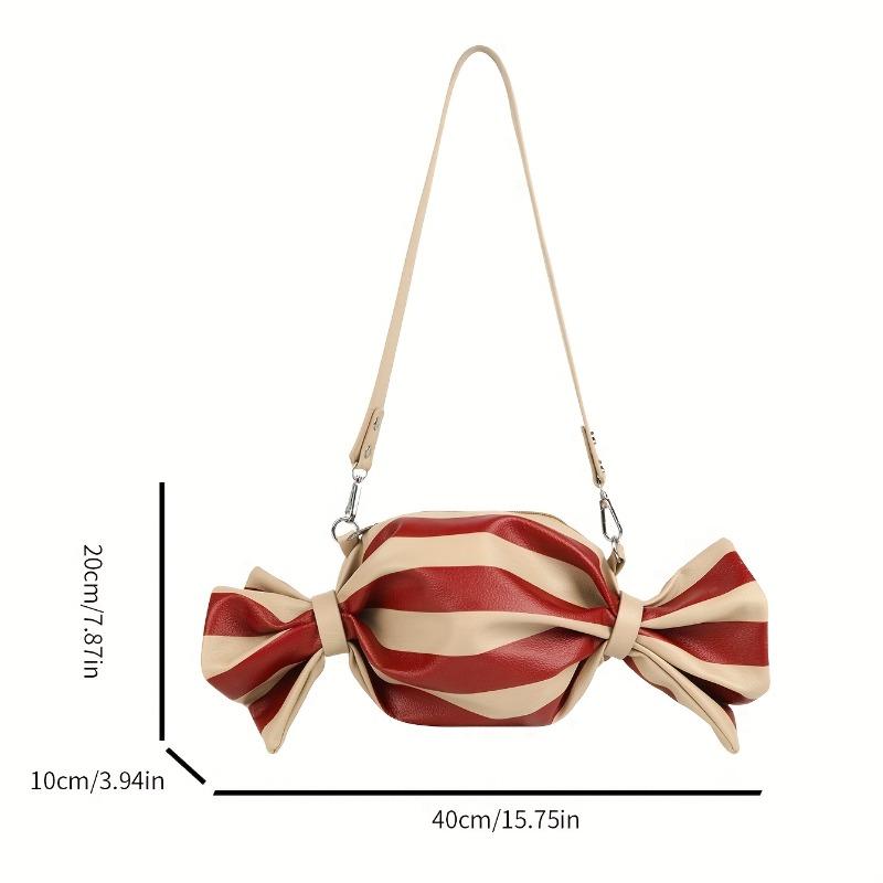 Sac à bandoulière pour femme Sac à bandoulière forme bonbon drôle