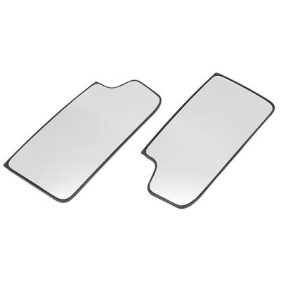 Tow Mirror Glass AM 3784464577 Lower Convex Towing Mirror Glass Replacement for Chevy Silverado 1500 2500 3500