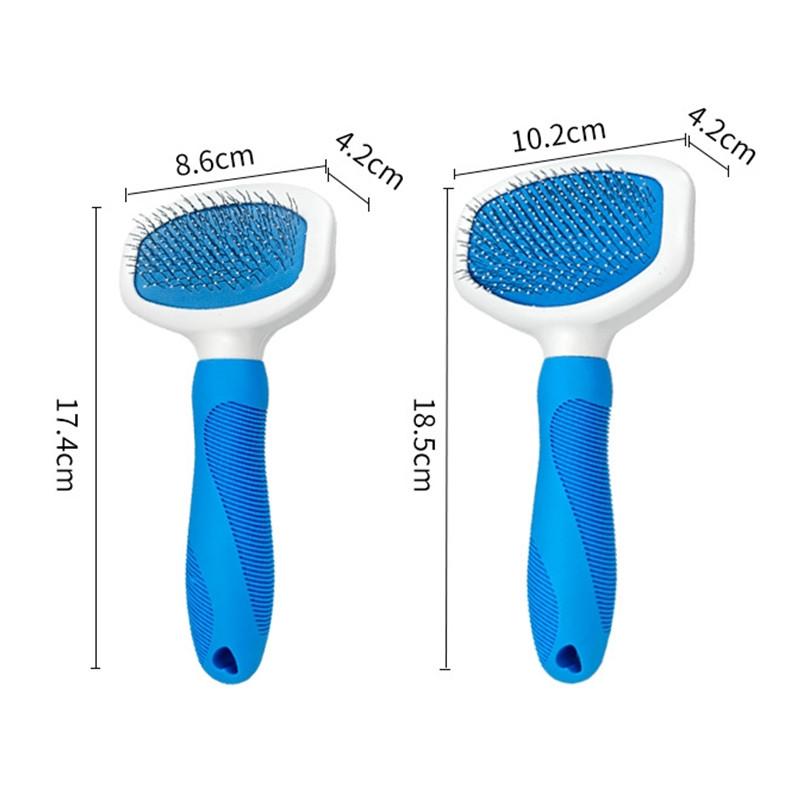 Dog Brush Massage Dogs Comb Pet Hair Remover Dog Grooming Brush No Hurt Combs For Cat Hair Knot Cleaning Brushes Pet Accessories