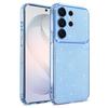 Sparkling Diamond Glitter Airbag Phone Case For Galaxy S23 FE 5G, Rhinestone Shockproof Protective Cover
