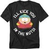 South Park Unisex Adult IÂ´ll Kick You In The Nuts! T-Shirt