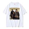 Limited Leon Kennedy Vintage Graphic T Shirt Dent Evil 4 Harajuku Movie Tee Shirt Unisex Women Fashion Oversized Tshirt Streetwear