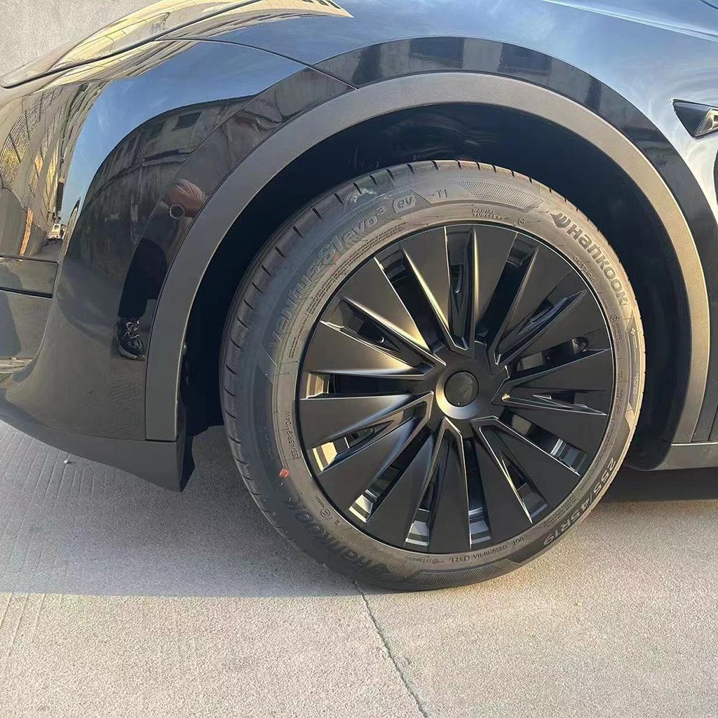 [Set of 4] 19-Inch Symmetrical Wheel Covers & Tire Caps for Tesla Model Y