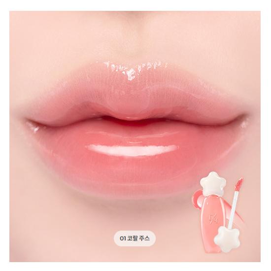 

DASIQUE Чистая вода Блеск для губ (16 вариантов) #01 Coral Juice