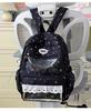 Schoolbag Ice Lemon Mint Light Shadow Flower Mark Girls Backpack Sweet Waxy Girls Ballet Wind Mori Clear Sense Travel Small Backpack