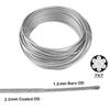 1Set 5m Wire Rope Cable with Hooks Kit DIY Tool Accessory Household for Plant Curtain Outdoor Chandeliers Tool