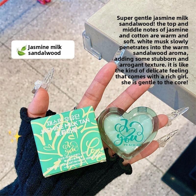 Kadınlar İçin Kompakt ve Taşınabilir Katı Parfüm Balmı, Ferah ve Kalıcı Kokularla