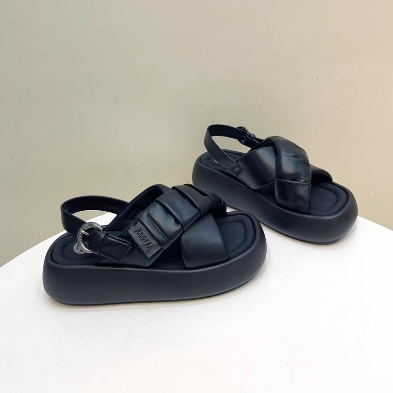 Summer new platform cross-toed Roman sandals