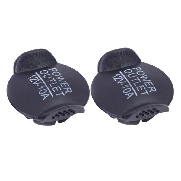Car Cigarette Lighter Port Dust Cover Cap Protective Plug Decorative Lid for Ford Interior Accessories Auto Trim Replacement