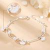 Sansheng Lucky Bracelet New Apricot Niche Design Lucky Muse Girls Exquisite Jewelry