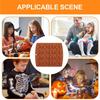 Halloween Chocolate Molds Jellies Skeleton Mould Easy Release Reusable Silicone Molds for Candy Chocolate Gummy Halloween cookie