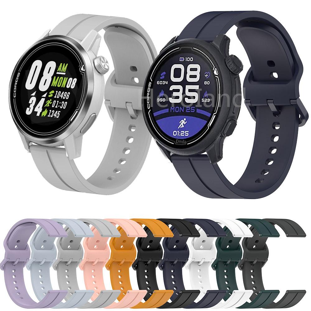 22mm 20mm Řemínek na hodinky pro COROS PACE 3 2 Řemínek Náramek Silikonový Náramek pro COROS APEX 2 pro 42mm 46mm Chytrý řemínek na hodinky
