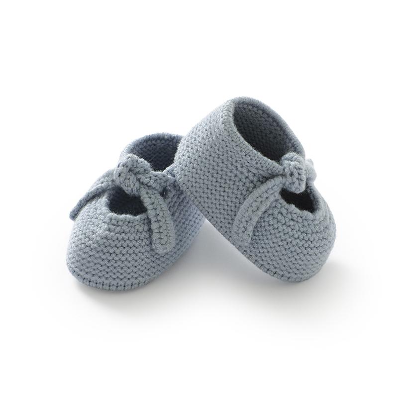 

Newborn Baby Shoes Knitted Toddler Children First Bed Boots 0-18M Clothing Accessories Infant Boy Girl Footwear Fashion Shallow 0-3M