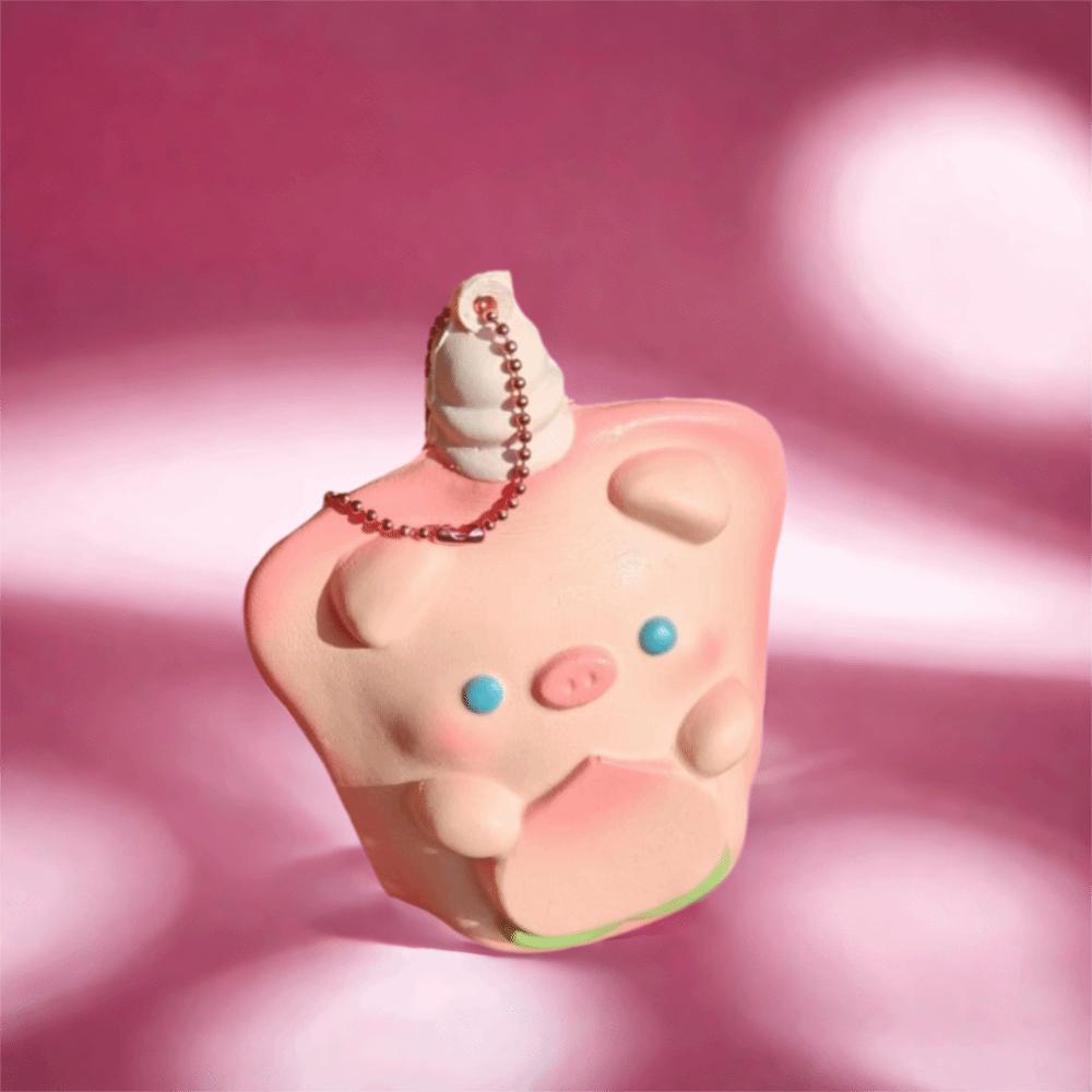 Cute Design Little Pig Squeeze Toy Original Release Soft Rubbery Toy Slow Rebound Toy  Kids Play