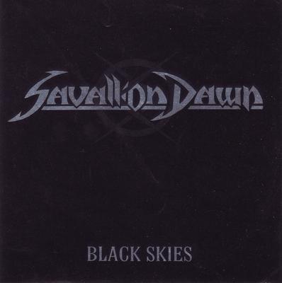 CD SAVALLION DAWN - Black Skies 7775448650382 Not On Label 1999 Germany Rock Used