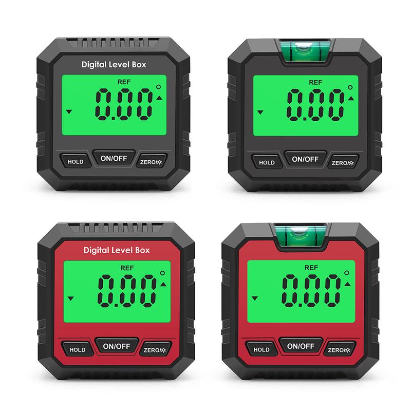 Angle Finder with Backlight and Magnetic Base Inclinometer Electronic Level and Angle Gauge for Carpentry Building Masonry Bevel