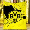 1 Stück B-BVB Themen-Decke - Digitaldruck, Polyester, Gemütlich für alle Jahreszeiten, Perfekt für draußen und Reisen
