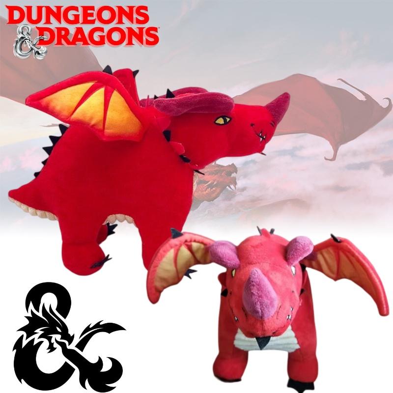 Red Dragon Plush Toy From Dungeons Dragons Perfect Gift For Fans!