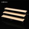 Acrylic Wooden Display Riser Stand for Funko POP Figures,Earring Ring Holder Cupcake Stand,Perfume Stand Organizer Display
