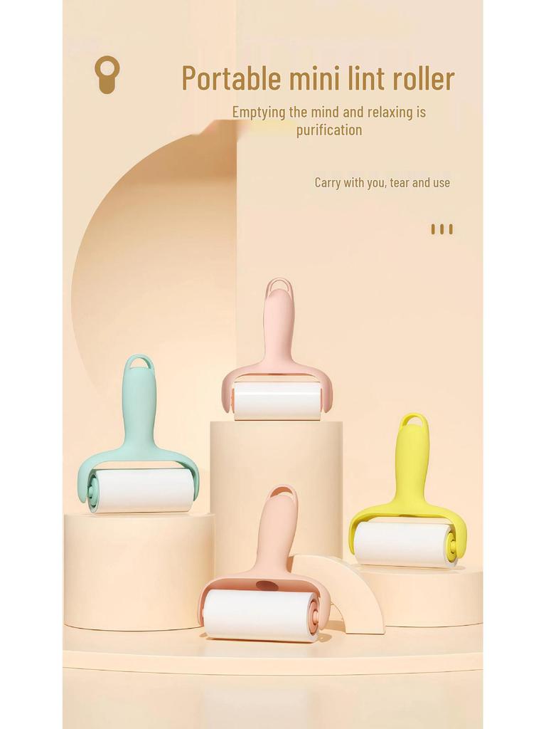 Compact Lint Roller: Household Hair & Clothes Removal Tool