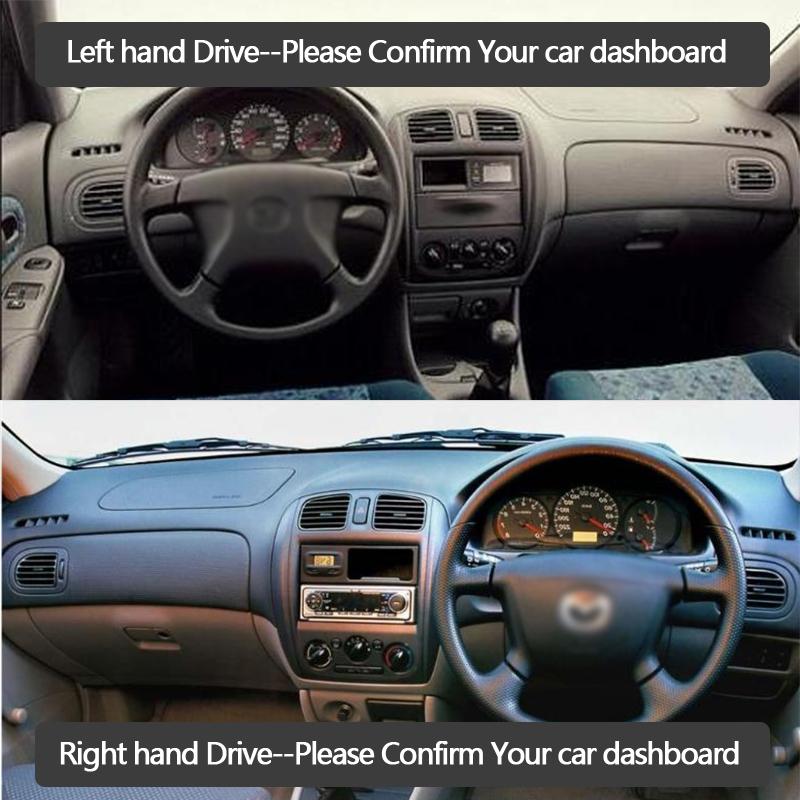 For Mazda Family 323 1998~2003 BJ Anti-Slip Mat Dashboard Cover Pad Sunshade Dashmat MD Ford Laser KN KQ 2000 2002 Accessories