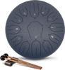 CHOLEI Tongue Drum 12-inch 13-note Slit Drum, Steel Drum, Percussion Instrument, Musical Instrument, Steel Drum for Yoga/Meditation/Healing/Prayer/Fat