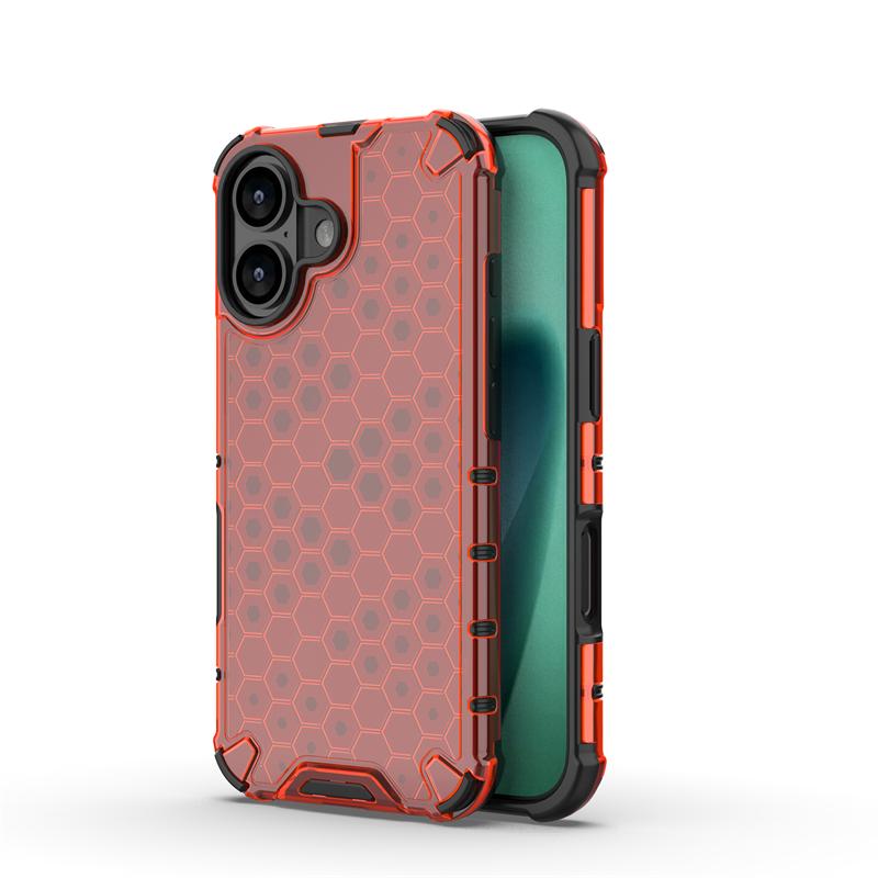 

Shockproof Transparent Case For iPhone 17 Honeycomb Armor Full Back Case For iPhone 17 Case Cover For iPhone 17 Pro Max 17 Air iPhone17 Air