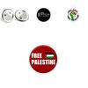 Versátil Alfinete de Esmalte da Bandeira da Palestina Adequado Para Várias Ocasiões