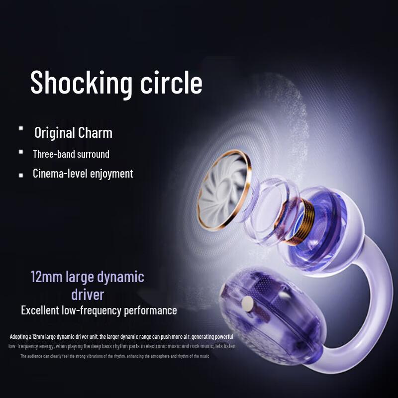 aigo CA05 Open-Ear Bone Conduction Bluetooth Sport Headphones