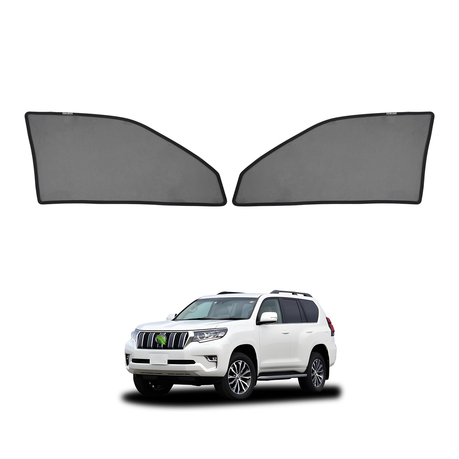 

Новейшая модель Сетка высокой плотности Теплозащитный экран Cartist Toyota Land Cruiser Prado 150 Series Поздняя модель Сетчатая шторка Солнцезащитный козырек LAND CRUISER 4-й чёрный