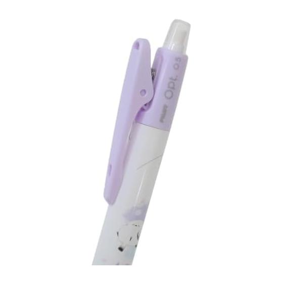 Kamio Japan Opto Mechanical Pencil 0.5mm MELLOW ENAGA 224034 with Swing-Grip Mechanism and Soft Clip