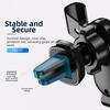 Gravity Lock Magnetic Phone Holder for Car Air Vents Compatible with For 4 7 To 6 9 Inch Smartphones Soft Silicone Protection