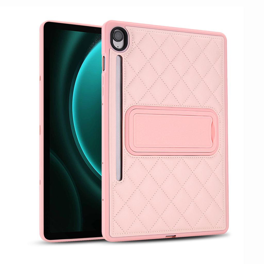 Luxury Leather for Samsung Tab Stand Case S10 Lite S9 FE S6 Lite A11 A9 Plus FE A8 A7 Lite Case Kickstand Cover