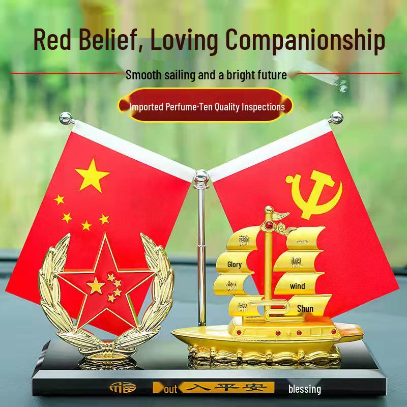 Smooth Sailing Alloy Sailboat Desk Ornament: Creative Home & Office Decor